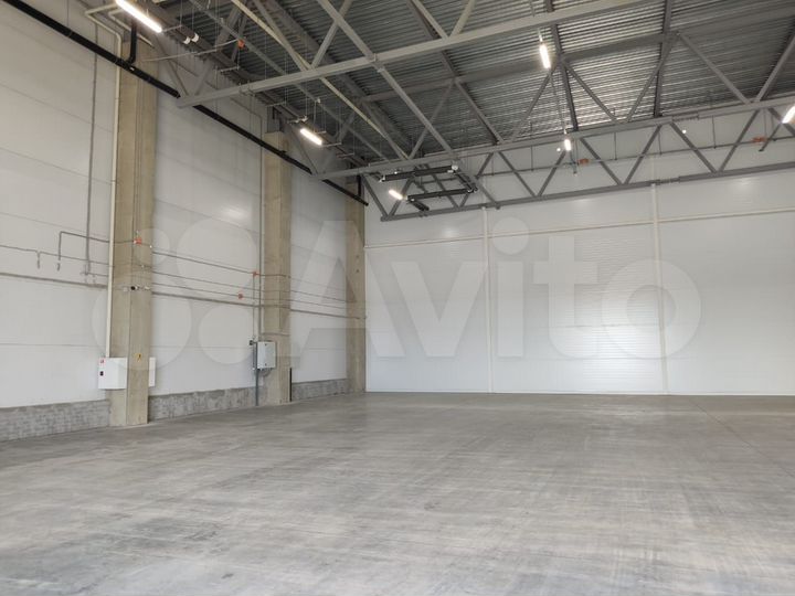 Склад, 1000 м² 2ворот офис открытая площадка КАД