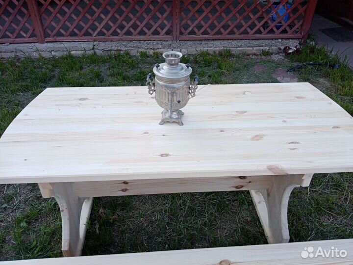 Лавки столы из дерева