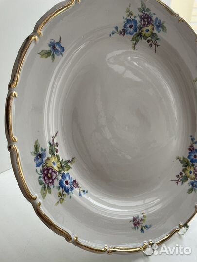 Блюдо. Тарелки. Кувшинчик.Дулево 1955-57гг