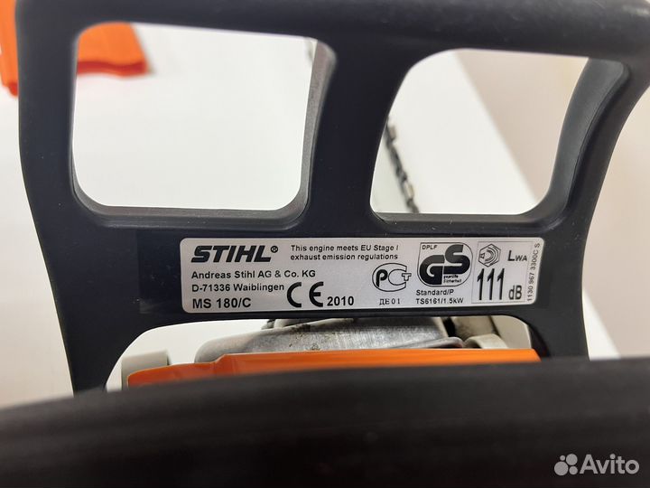 Бензопила stihl ms 180