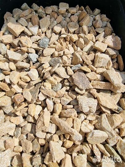 Галька мраморная белая