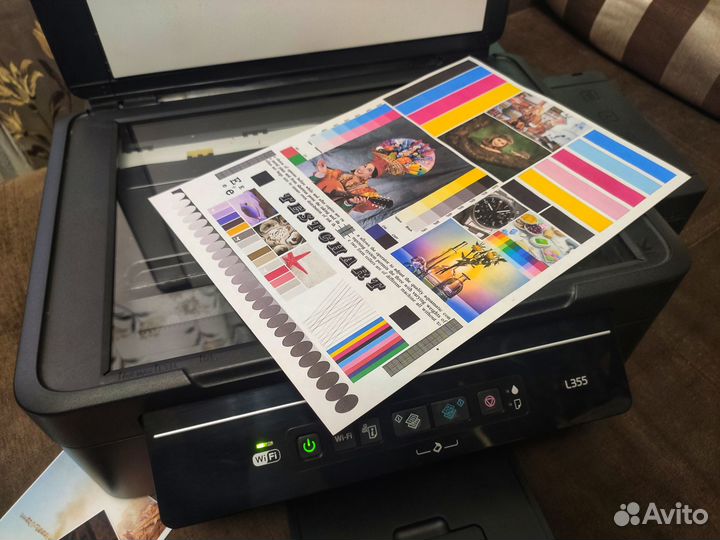 Цветной мфу c снпч Epson L355