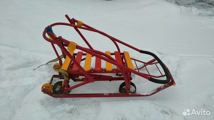 Санки на колесах