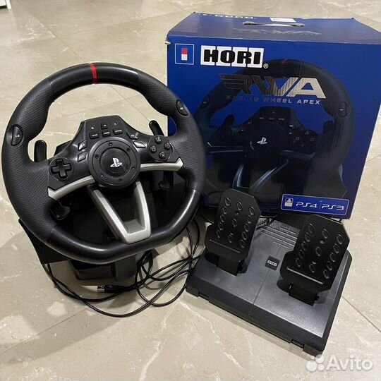 Игровой руль Hori Racing Wheel Apex PS5/PS4/PS3