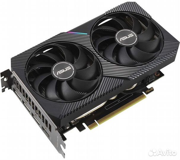 Видеокарта Asus GeForce RTX 3060Ti Mini OC 8Gb LHR