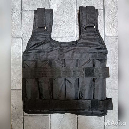 Жилет утяжелитель с грузом 18 кг в комплекте