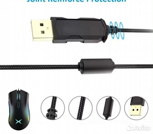 Игровая мышь Delux M625