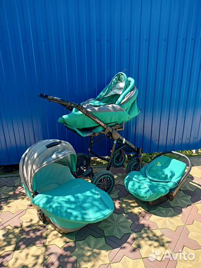 Коляска 3 в 1 польская Mondo