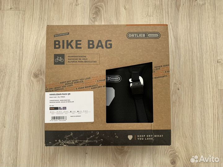 Велосумка Ortlieb Handlebar-Pack Qr 11L