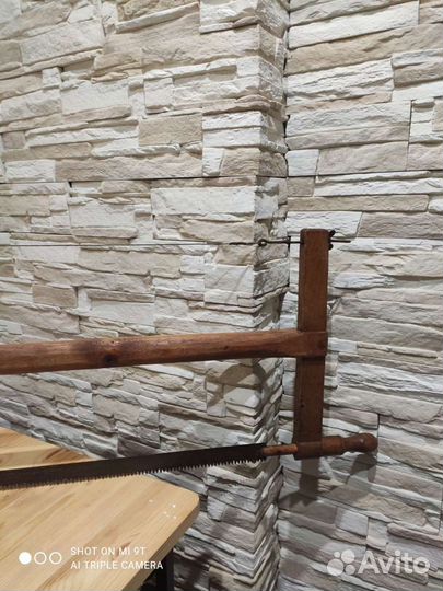 Пила старинная, лучковая