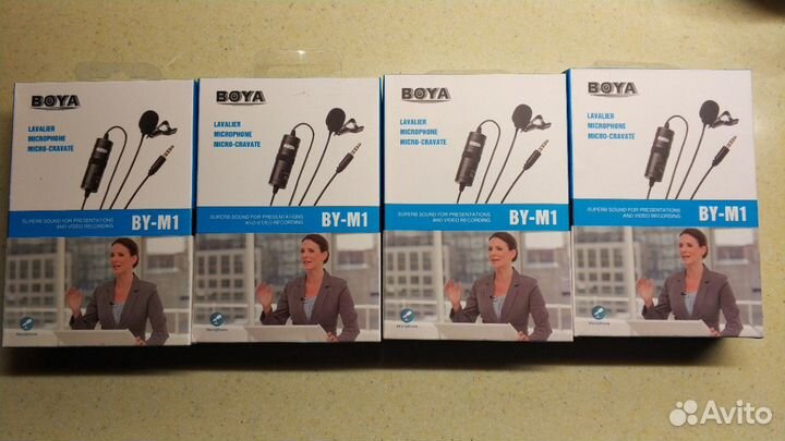Петличный Микрофон Boya BY-M1. Оригинал