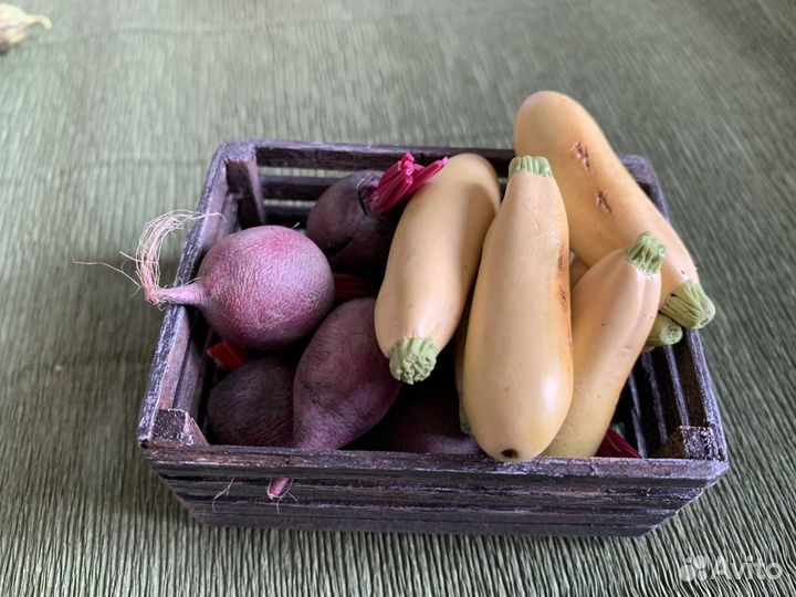 Фрукты и овощи из полимерной глины