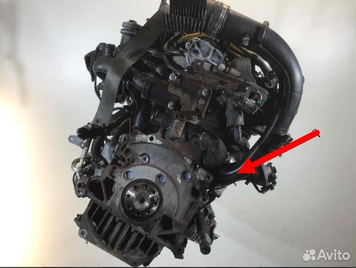 Двигатель RHJ Peugeot 307 дизель 2.0