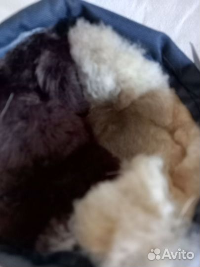 Рукавицы меховые, новые