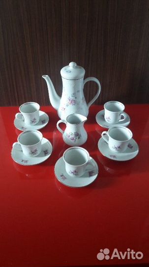 Кофейный сервиз гдр кольдиц