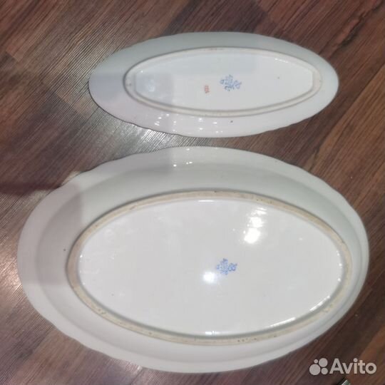 Блюдо и рыбница Дулево 1959 г