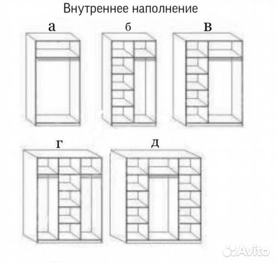 Шкаф купе с фабрики