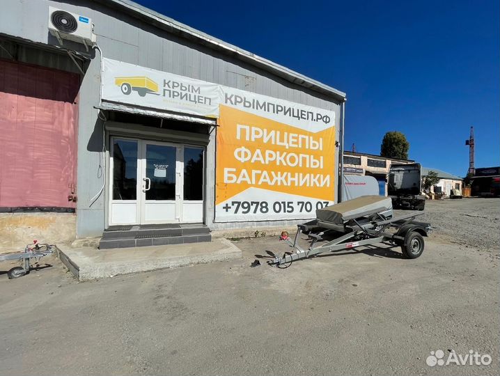 Прицеп для автомобиля оцинкованный старт2012