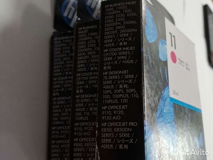 Картриджи hp 11 c4838a