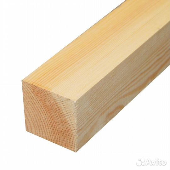 Брусок сухой строганный хвоя сорт ав