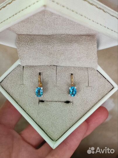 Серьги с бриллиантами