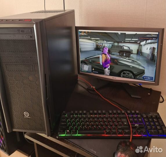 Игровой пк 1660super/ 10ядер 20 потоков/ 16g bddr4
