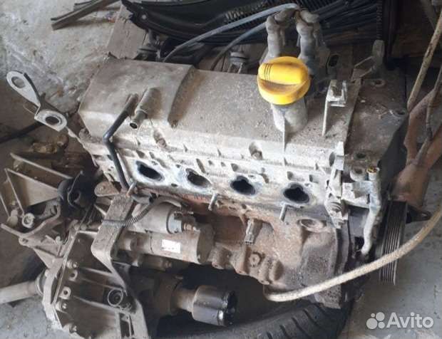 Renault Logan двигатель рено логан