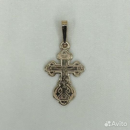 Крест золото 585 пробы №066099