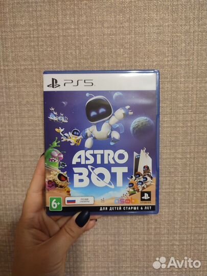 Игра astro bot ps5 диск