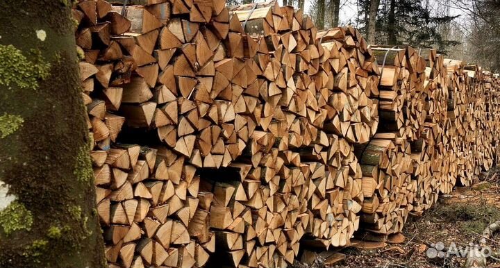 Дрова наколотые