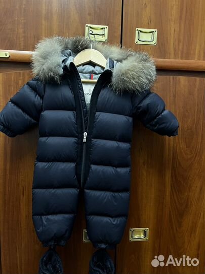Пуховик moncler детский