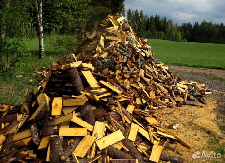 Дрова в баню на дачу