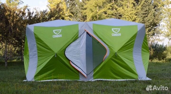 Зимняя палатка автоматическая 200/400/215 трехсл