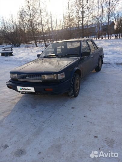 Nissan Bluebird 1.8 МТ, 1986, 300 000 км