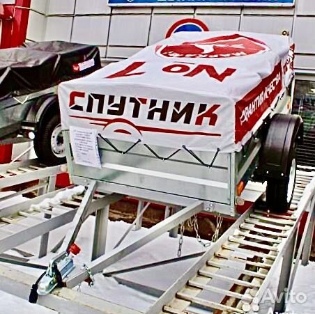 Прицеп «Спутник Lite» с тентом 600mm