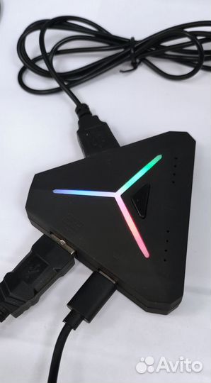 Игровая клавиатура и мышь для телефона pubg