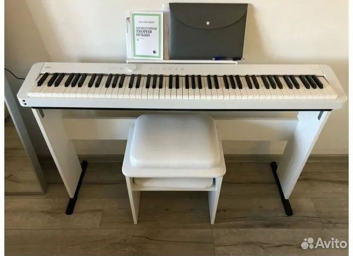 Цифровое пианино Casio CDP-S110WE новое + стойка