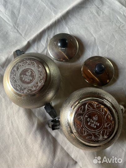 Заварочный чайник и сахарница СССР