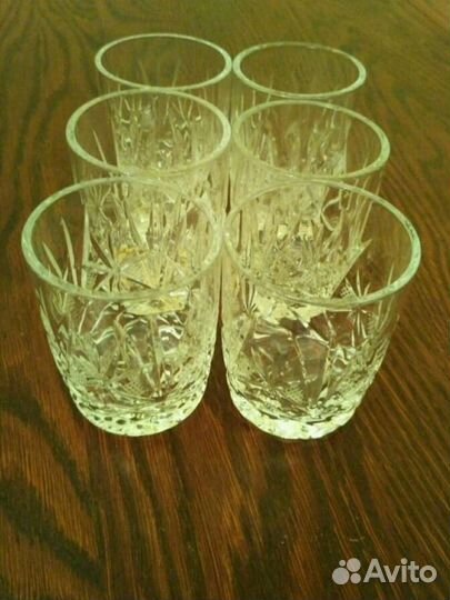 Хрустальные стопки. СССР