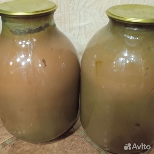 Детское питание пюре яблочное свойское, без гмо