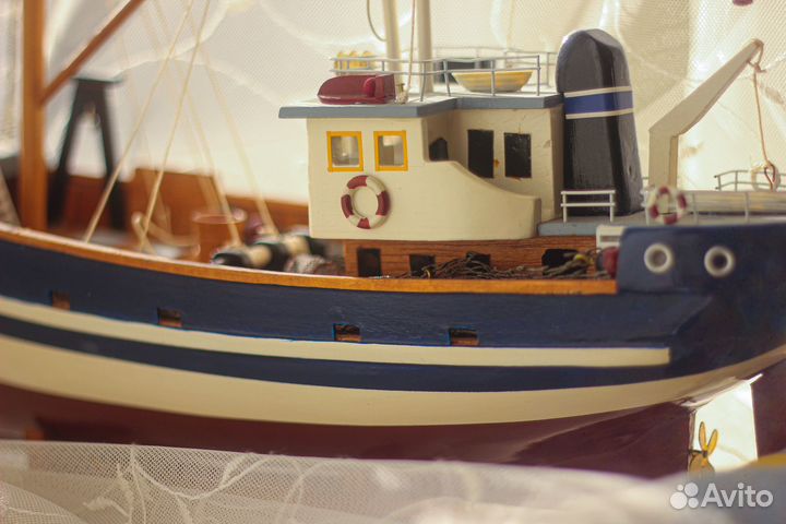 Модель шхуны