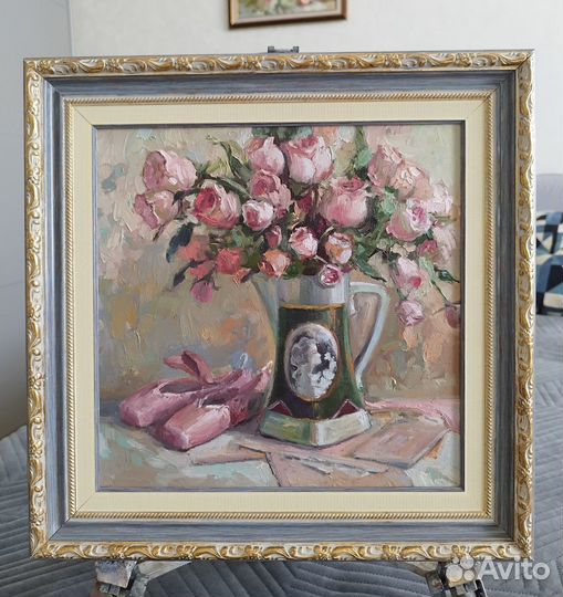 Натюрморт с розами