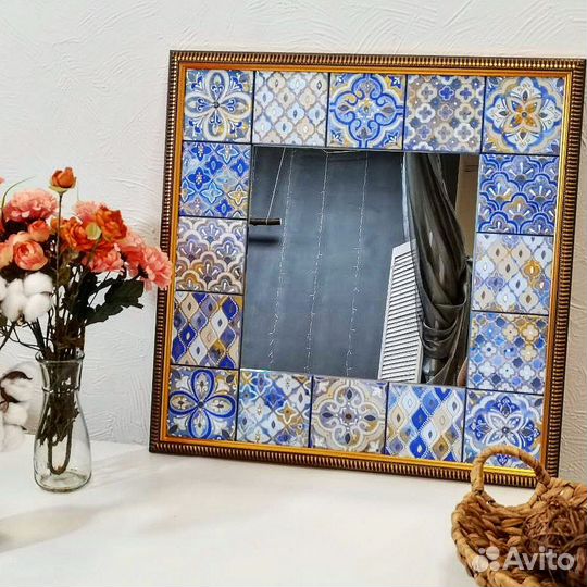 Зеркало интерьерное ручной работы