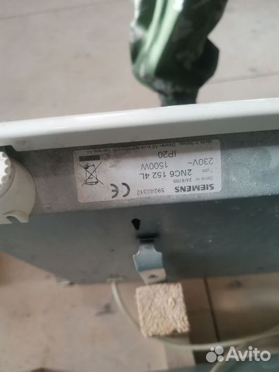 Конвектор Siemens