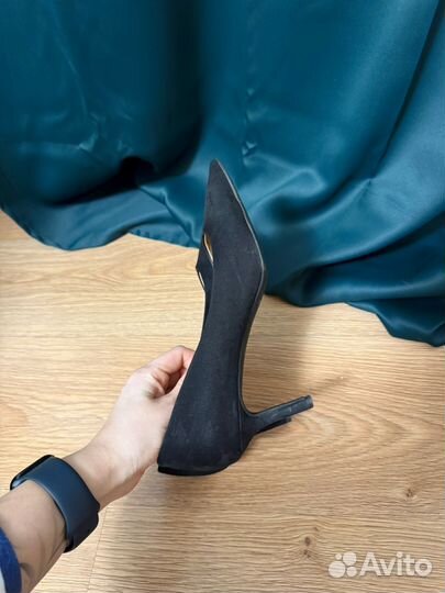 Туфли h&m черные 38р-р