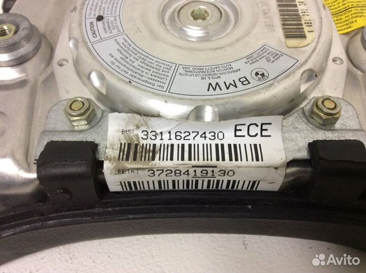 Подушка безопасности водителя BMW E34