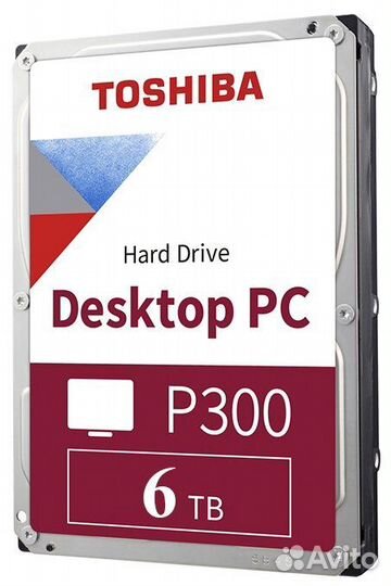 Жесткий диск Toshiba 6 TB (hdwd260uzsva)