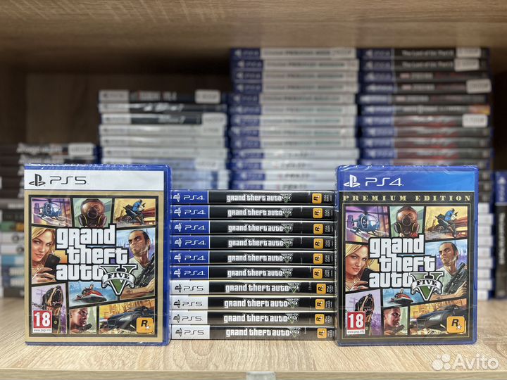 Новые GTA 5 PS4/PS5