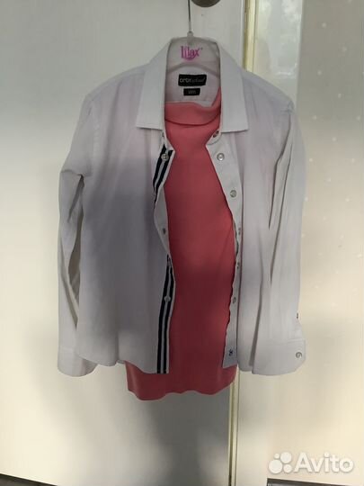 Школьные Рубашки для мальчика 140