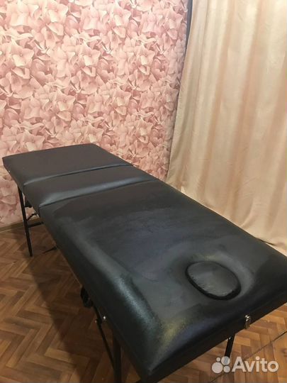 Кушетка для наращивания ресниц складная